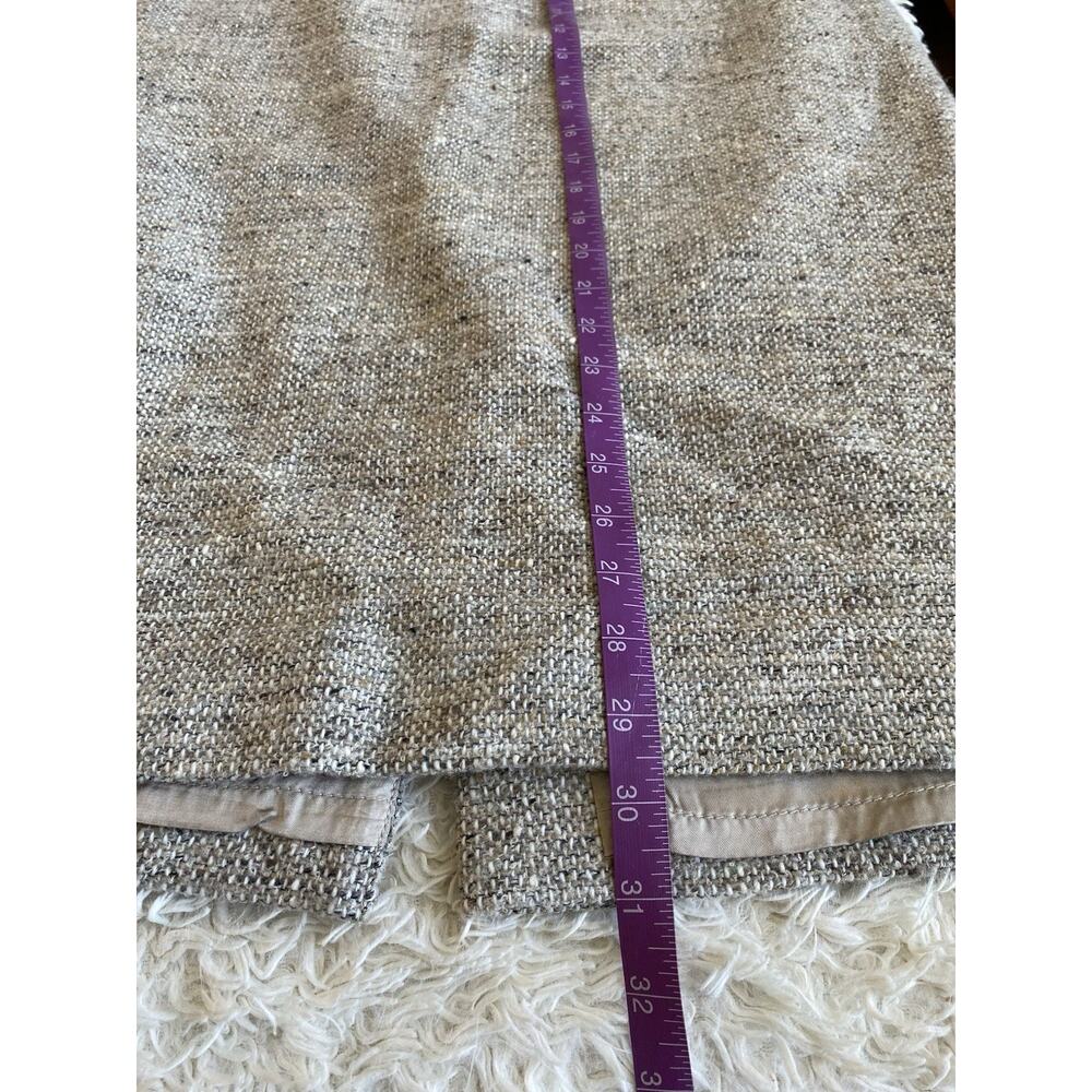 Vintage Rena Rowan for Saville High Waist Textured Wool Tweed Shirt Size 6 EUC - Picture 10 of 11